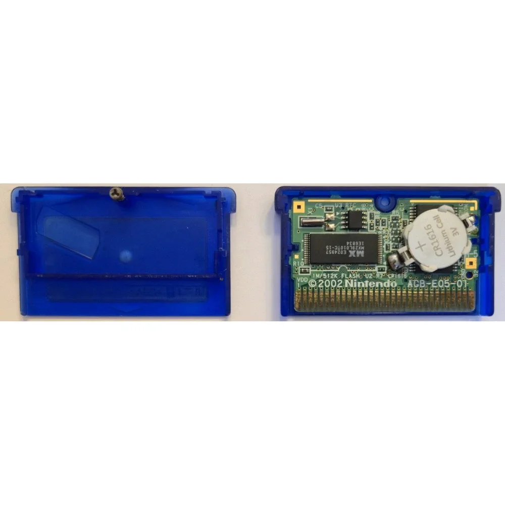 Pokemon Sapphire JPN (GBA) - New CR1616 BATTERY - 08 Stamp - Saves & Tested